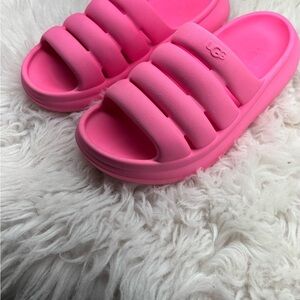 WOMEN SZ 8 UGG Pink Slide Sandals